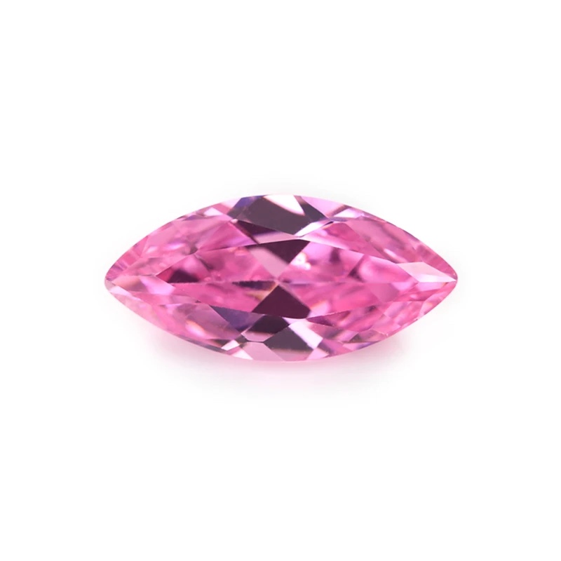 Marquise Colored Cubic Zirconia Pink Loose Stone