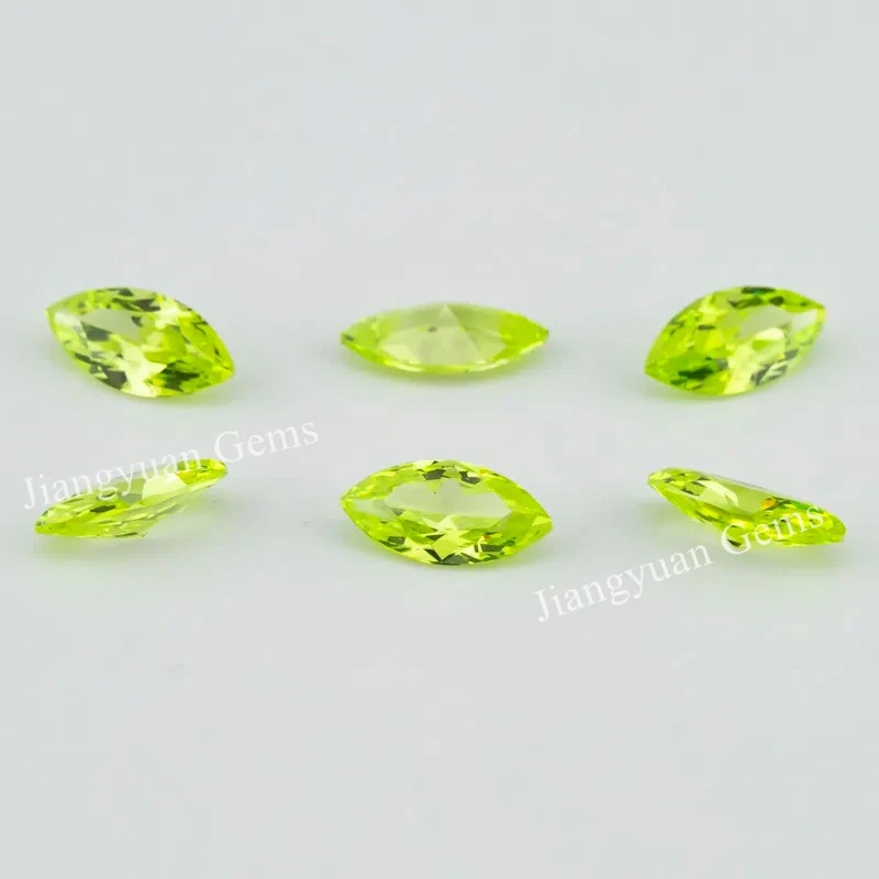 Marquise Colored Cubic Zirconia Loose Stone