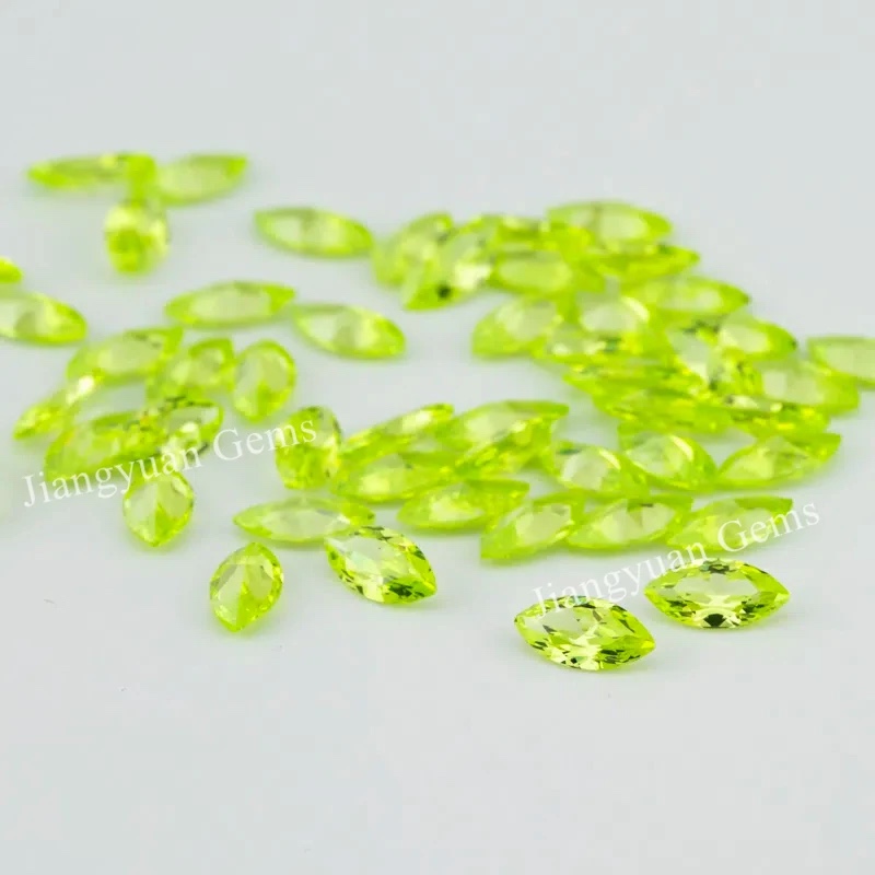 Marquise Colored Cubic Zirconia Loose Stone