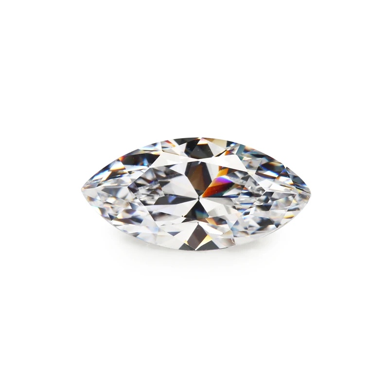 Marquise White Cubic Zirconia Loose Stone
