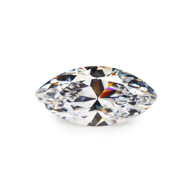 Marquise White Cubic Zirconia Loose Stone
