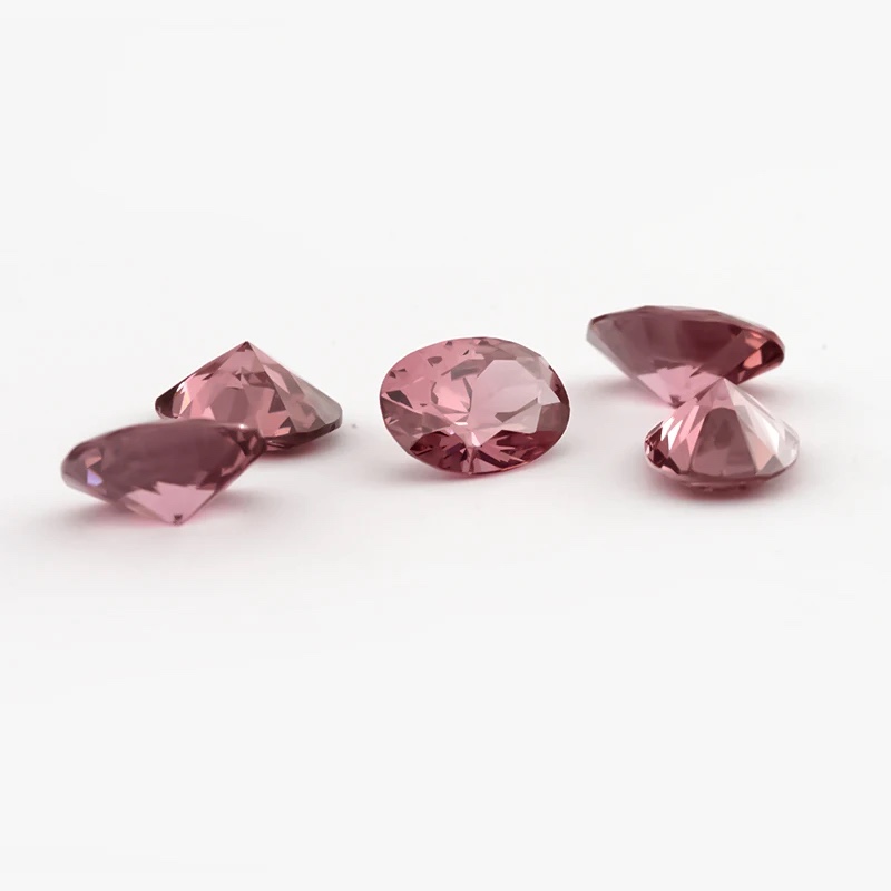 Oval Colored Cubic Zirconia Loose Stone