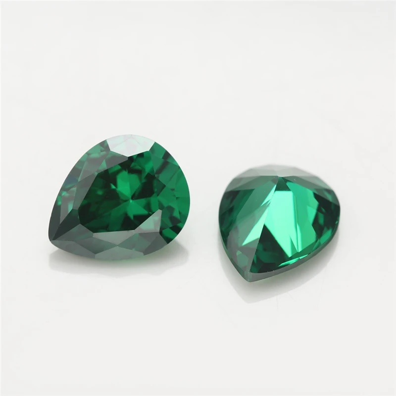 Pear Colored Cubic Zirconia Loose Stone