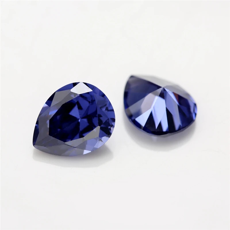Pear Colored Cubic Zirconia Loose Stone