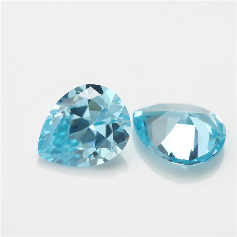 Pear Colored Cubic Zirconia Loose Stone