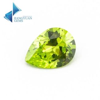 Pear Colored Cubic Zirconia Loose Stone