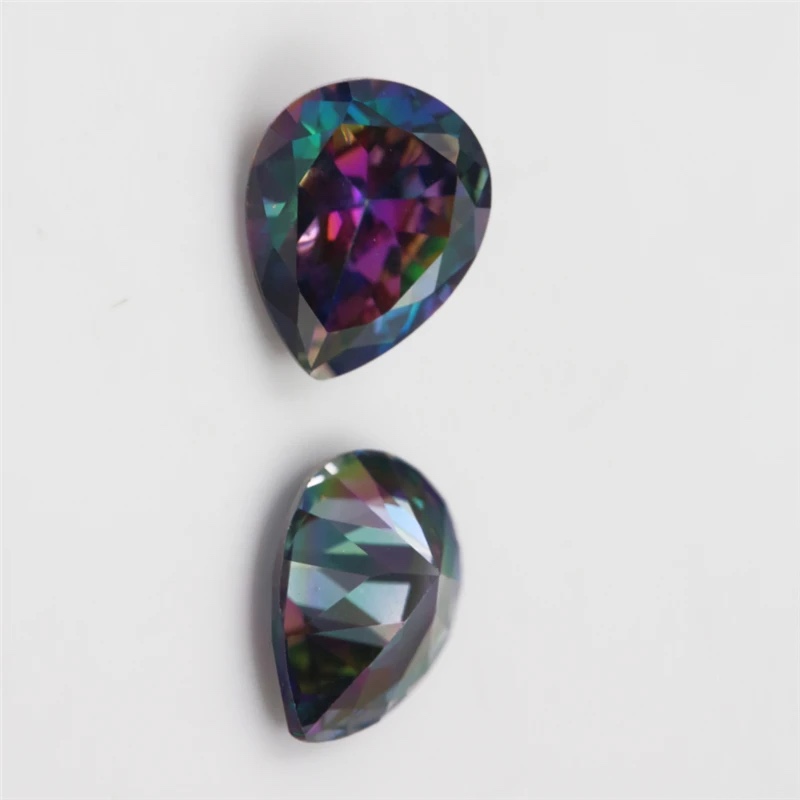 Pear Colored Cubic Zirconia Loose Stone