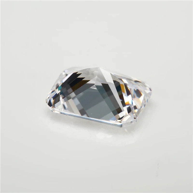 Rectangle Octagon Baguette White Cubic Zirconia Loose Stone