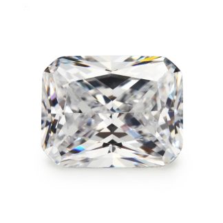 Rectangle Octagon Baguette White Cubic Zirconia Loose Stone