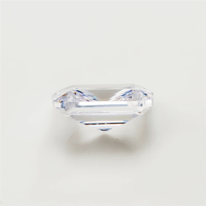 Rectangle Octagon Baguette White Cubic Zirconia Loose Stone
