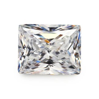 Rectangle Octagon Baguette White Cubic Zirconia Loose Stone