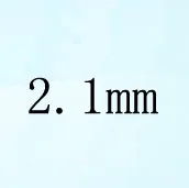 Round Colored Cubic Zirconia Black 2 1mm 1000pcs Loose Stone