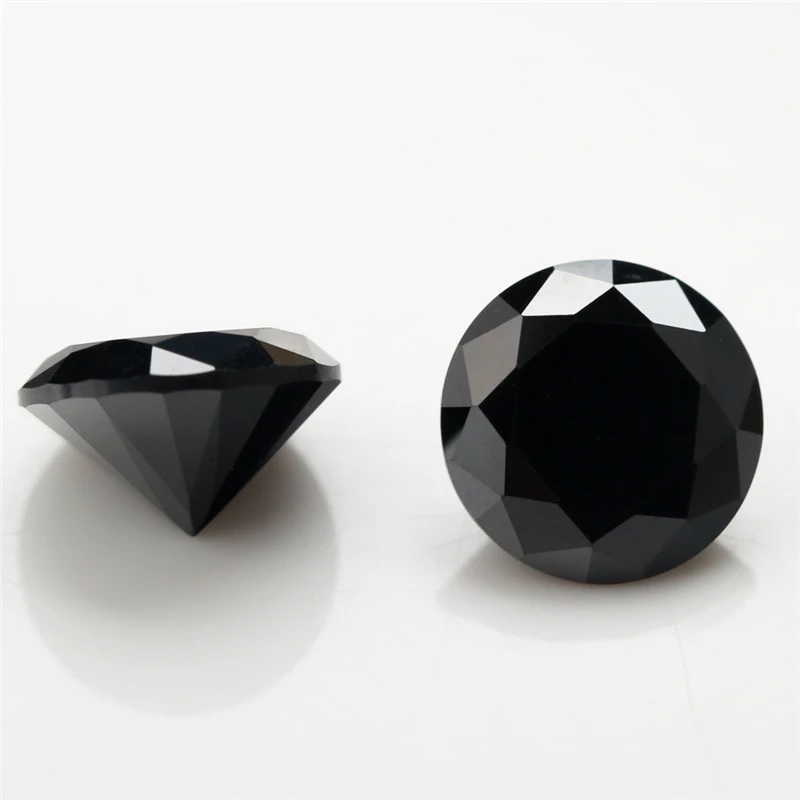 Round Colored Cubic Zirconia Loose Stone