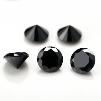 Round Colored Cubic Zirconia Loose Stone