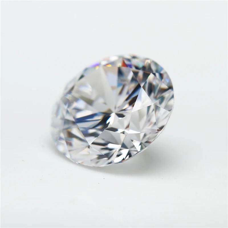 Round White Cubic Zirconia Loose Stone