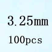 Round White Cubic Zirconia White 3 25mm 100pcs Loose Stone