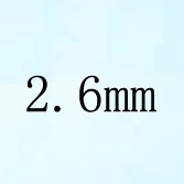 Round White Cubic Zirconia White 2 6mm 1000pcs Loose Stone