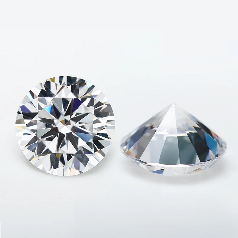 Round White Cubic Zirconia Loose Stone