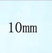 Round White Cubic Zirconia White 10mm 500pcs Loose Stone