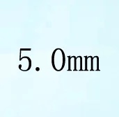 Round White Cubic Zirconia White 5 0mm 500pcs Loose Stone