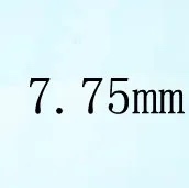 Round White Cubic Zirconia White 7 75mm 500pcs Loose Stone
