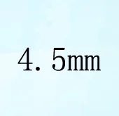 Round White Cubic Zirconia White 4 5mm 50pcs Loose Stone