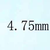 Round White Cubic Zirconia White 4 75mm 50pcs Loose Stone