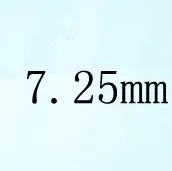 Round White Cubic Zirconia White 7 25mm 50pcs Loose Stone