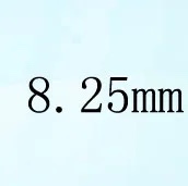 Round White Cubic Zirconia White 8 25mm 50pcs Loose Stone