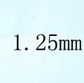 Round White Cubic Zirconia White 1 25mm 5000pcs Loose Stone