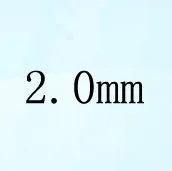 Round White Cubic Zirconia White 2 0mm 5000pcs Loose Stone