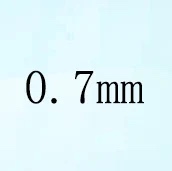 Round White Cubic Zirconia White 0 7mm 200pcs Loose Stone