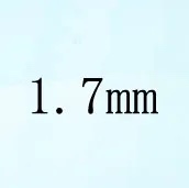 Round White Cubic Zirconia White 1 7mm 200pcs Loose Stone
