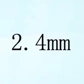 Round White Cubic Zirconia White 2 4mm 200pcs Loose Stone
