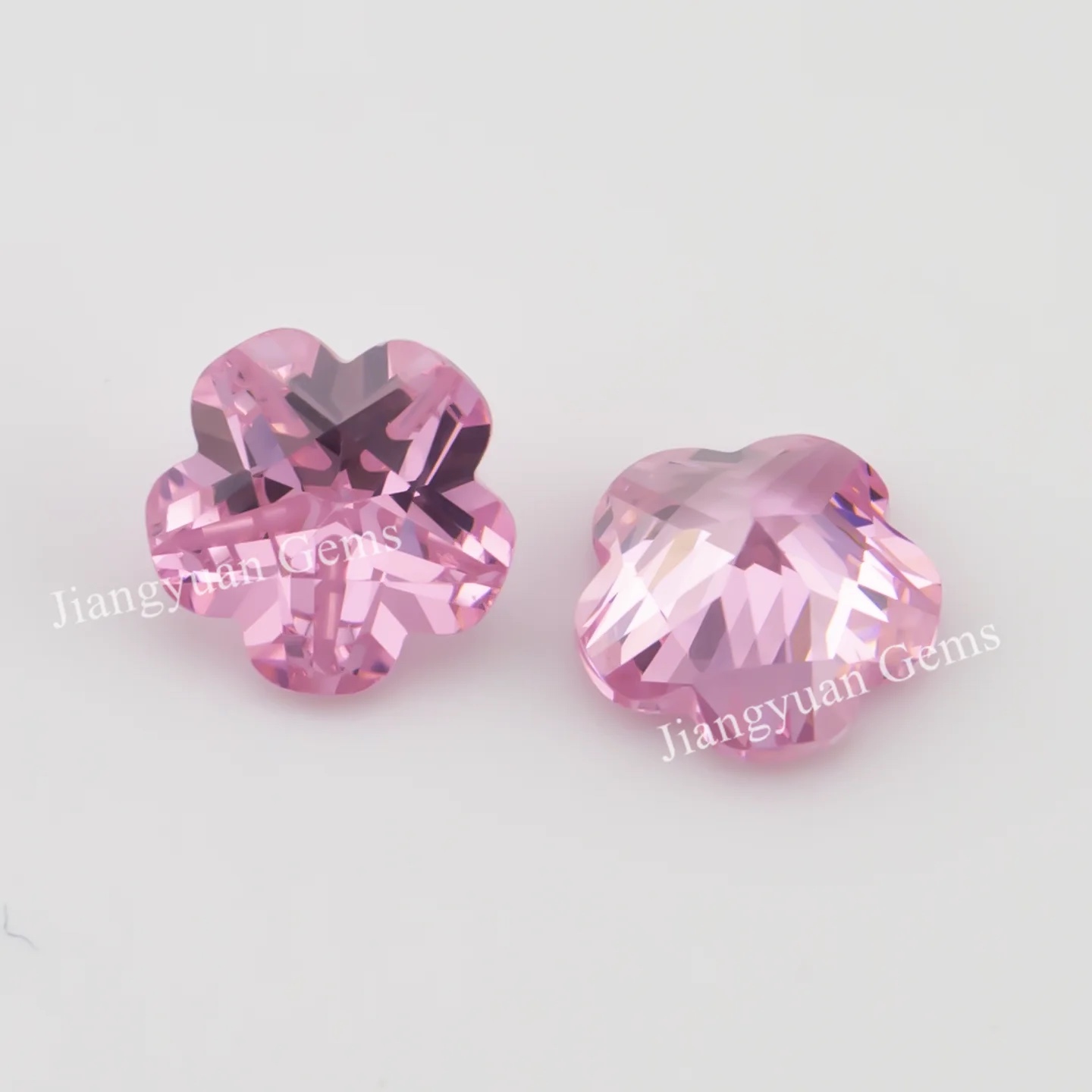 Special Cut Colored Cubic Zirconia Pink Loose Stone