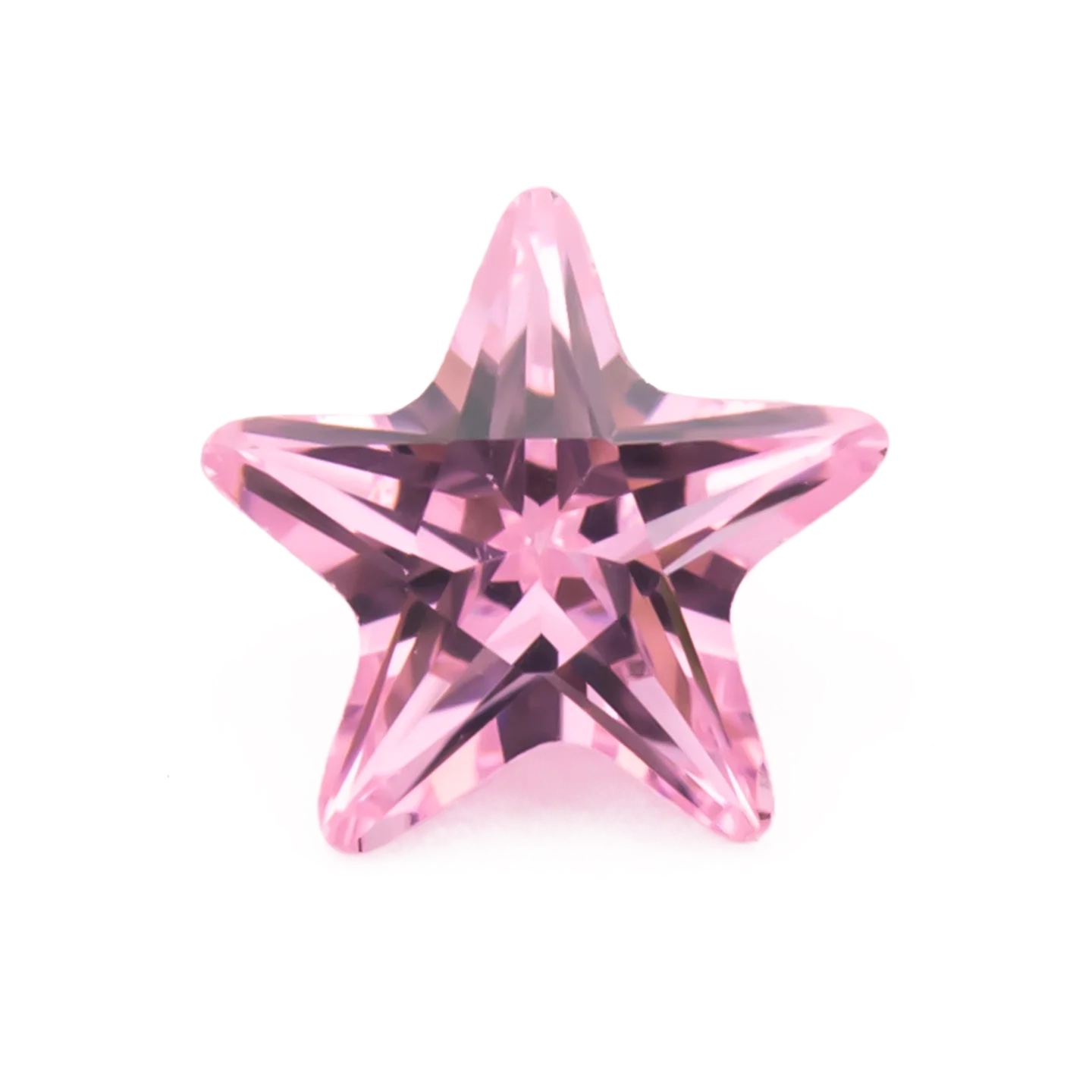 Special Cut Colored Cubic Zirconia Pink Loose Stone