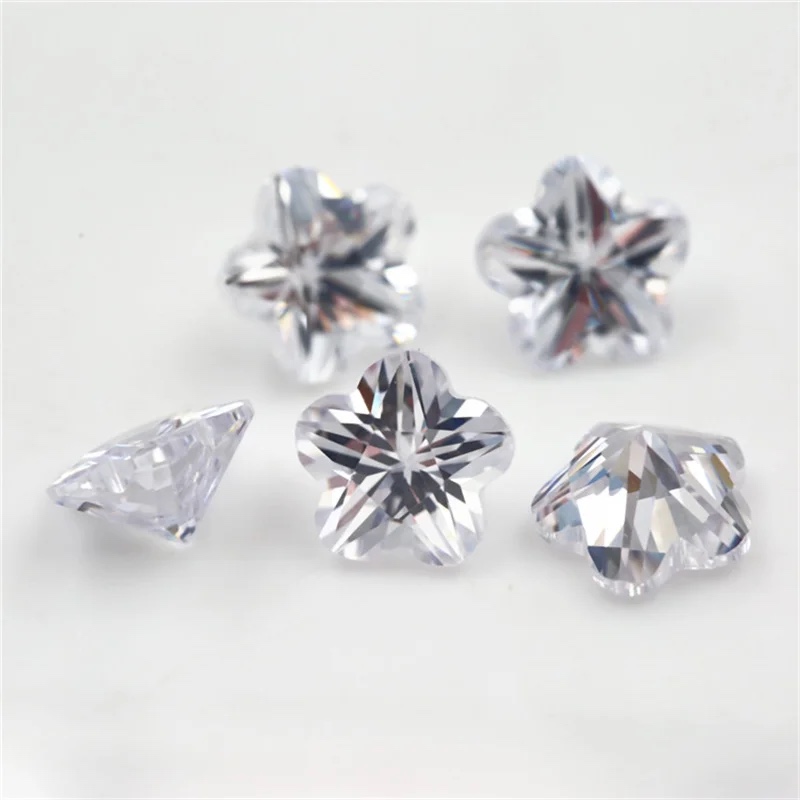 Special Cut White Cubic Zirconia Loose Stone