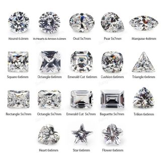 Special Cut White Cubic Zirconia Loose Stone