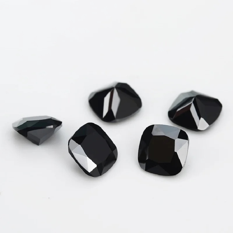 Square Cushion Colored Cubic Zirconia Loose Stone