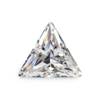 Triangle Trillion White Cubic Zirconia Loose Stone